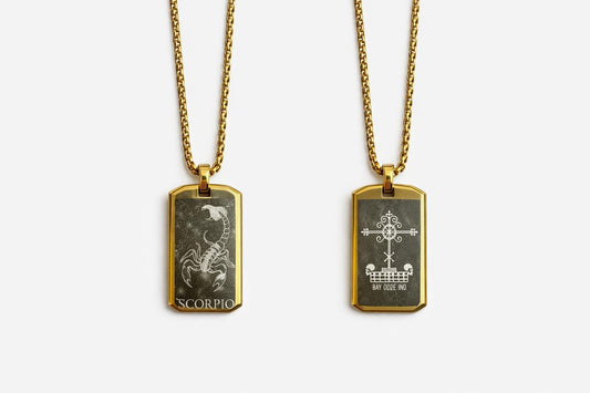 Porte bonheur talisman scorpion