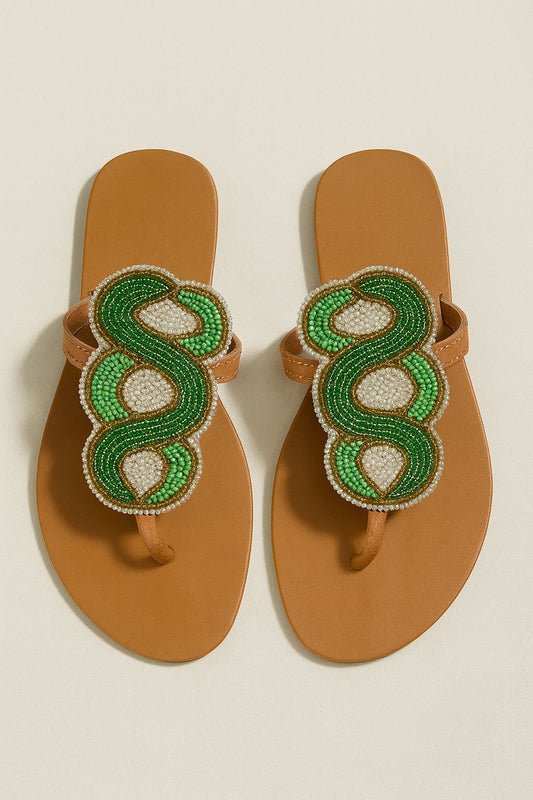 Veve Danmballah sandals # 8