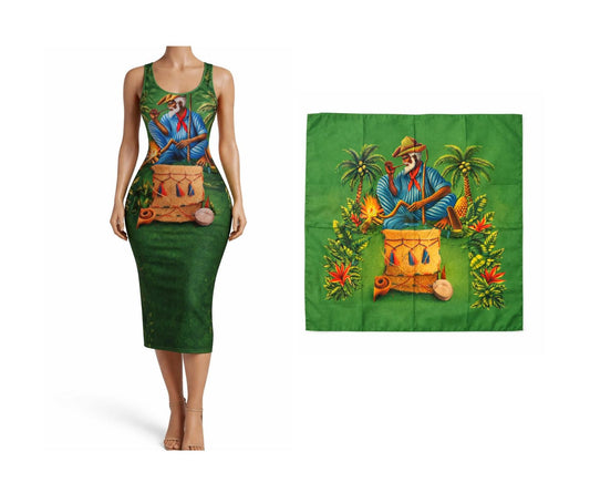Robe veve zaka avek mouchwa